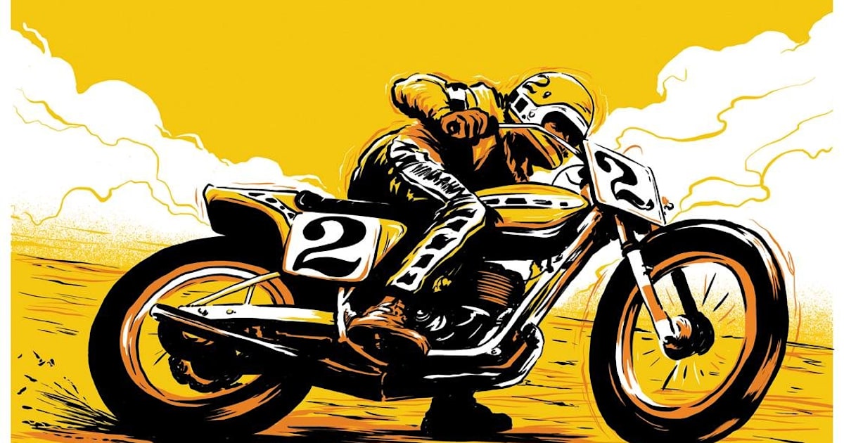 16 1 22 モーターサイクルの魅力を描き出す気鋭のイラストレーター Offroad 16 1 22 モーターサイクルの魅力を描き出す気鋭のイラストレーター Offroad