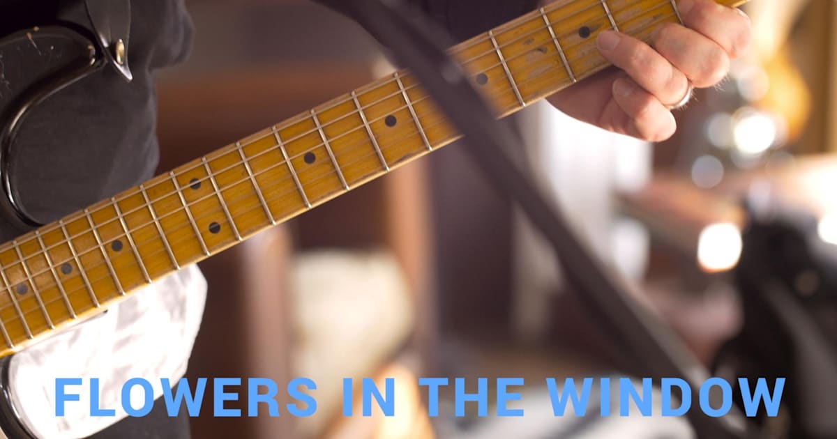 Travis Flowers in the Window