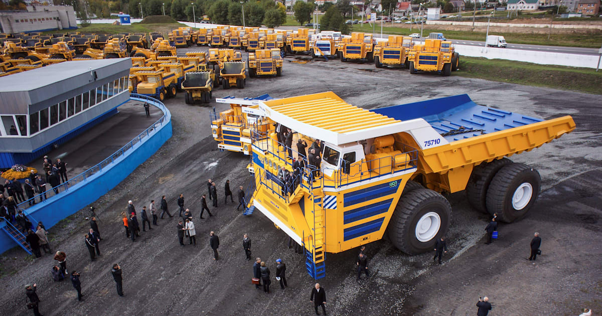 Os maiores caminhões do mundo