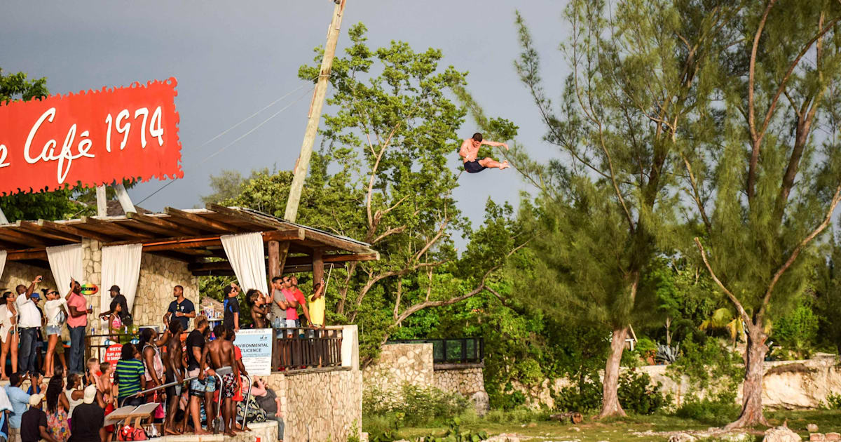 David Colturi Red Bull Cliff Diving Jamaica