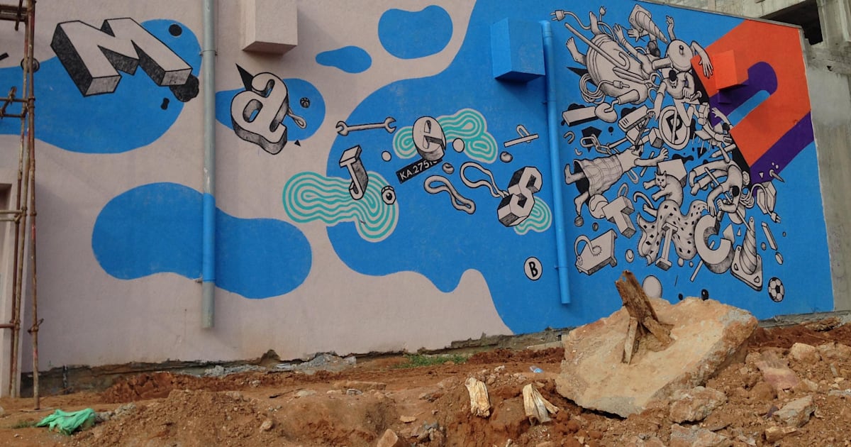 Bangalore gets a Street Art makeover