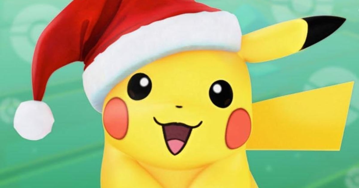 Pokemon go christmas new arrivals pikachu