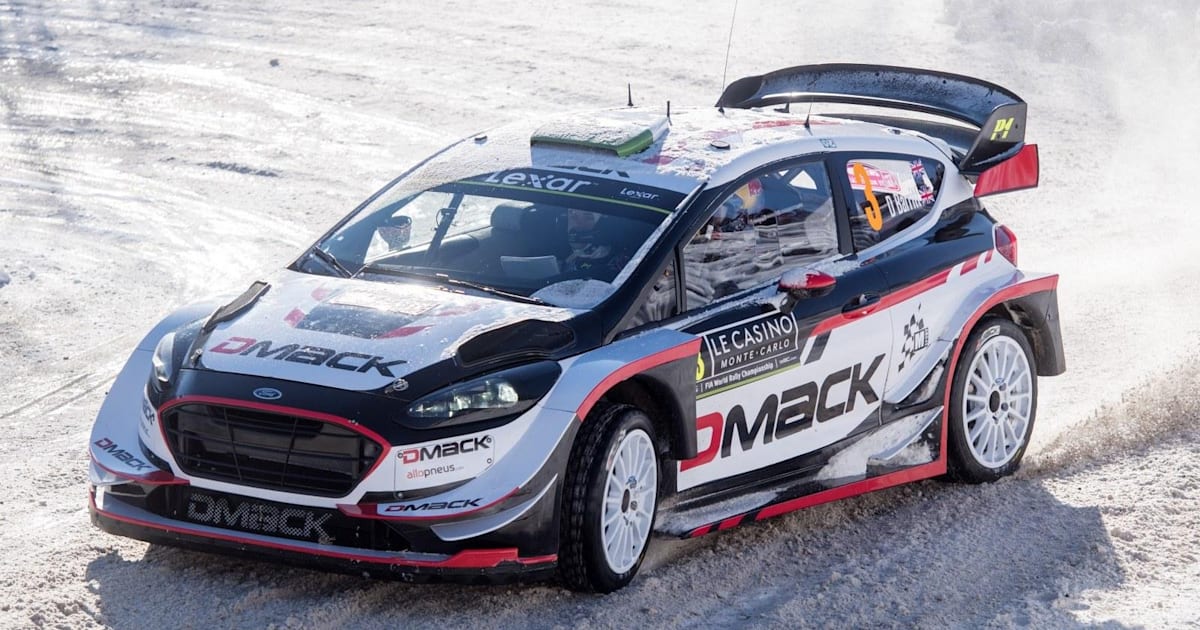 Elfyn Evans машина