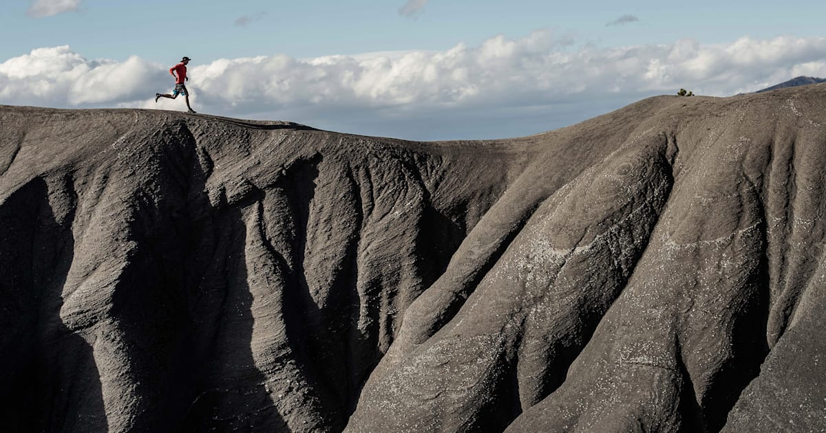Trail running en descente avec Seb Montaz POV GoPro