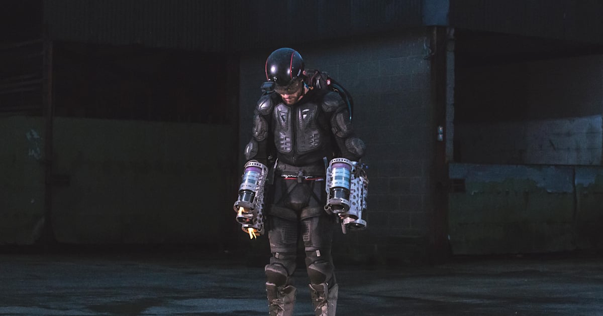 The real life Iron Man suit that actually flies