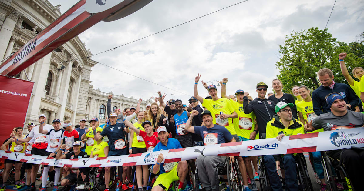 Wings for Life World Run Wien Start Slow Motion