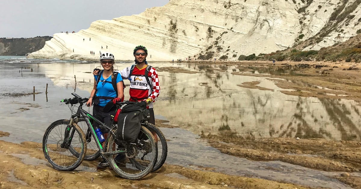 Avventure in bici Sicilia Coast to Coast mountain bike