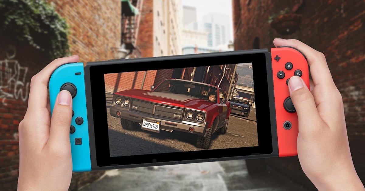 GTA 5 Nintendo Switch preview: How it could look like