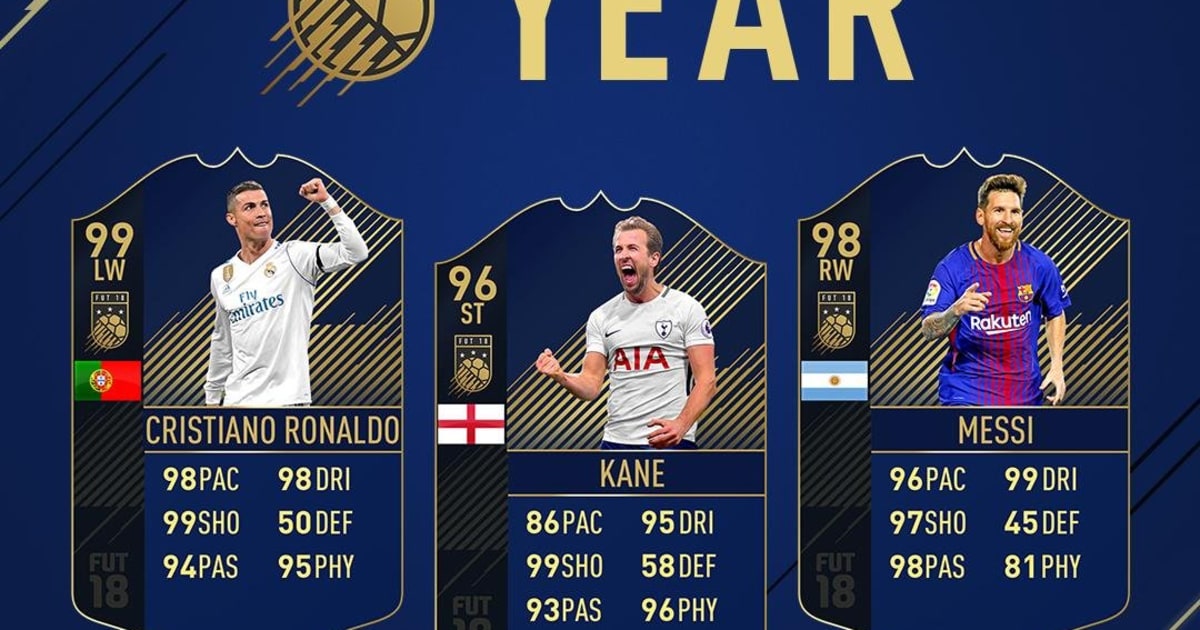 Fifa 18 Team Of The Year Who Is In The Toty Xi