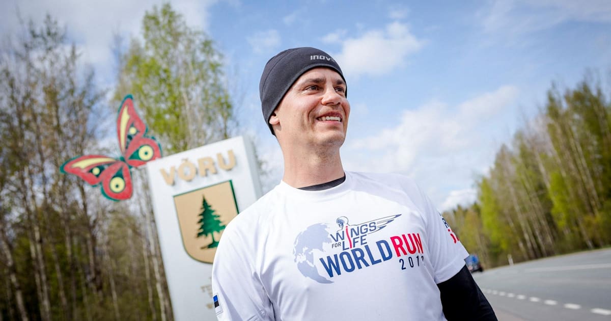 Joel Juht Wings For Life World Run äpijooksust