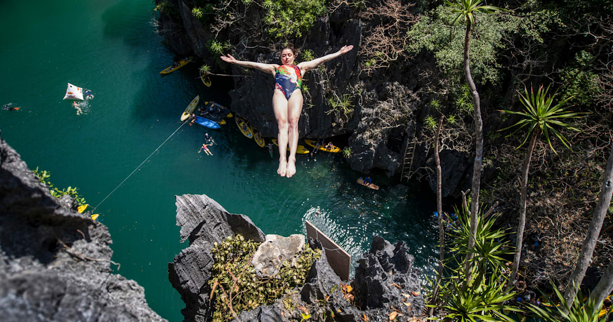 Red Bull Cliff Diving: Meet the top female divers