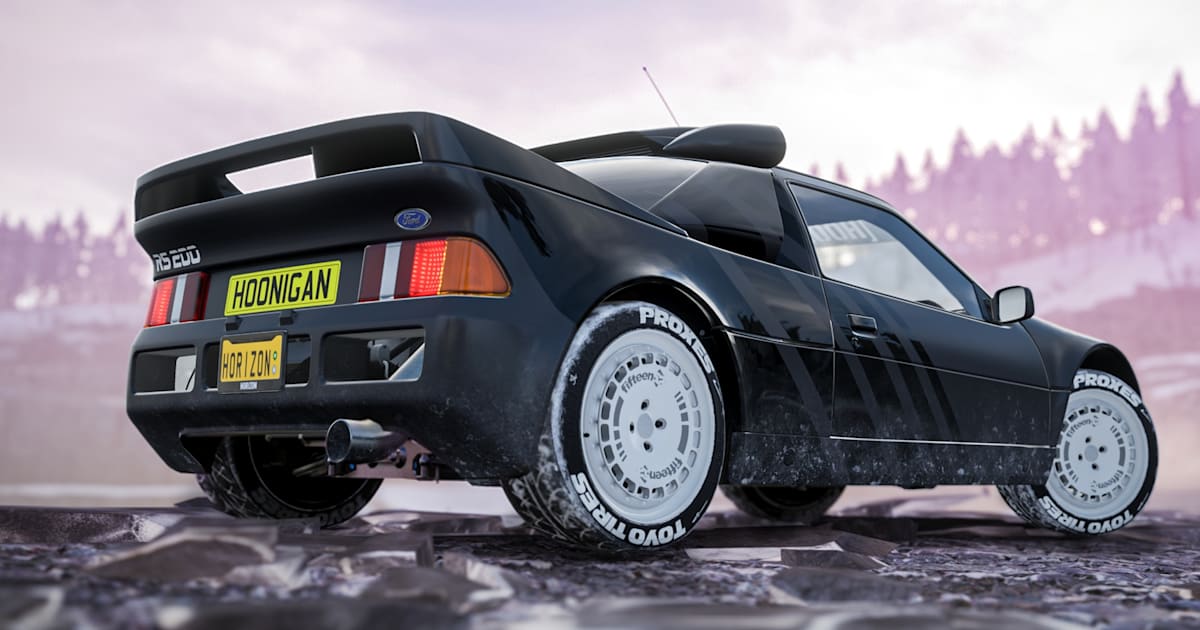 Ford rs200 Ken Block салон