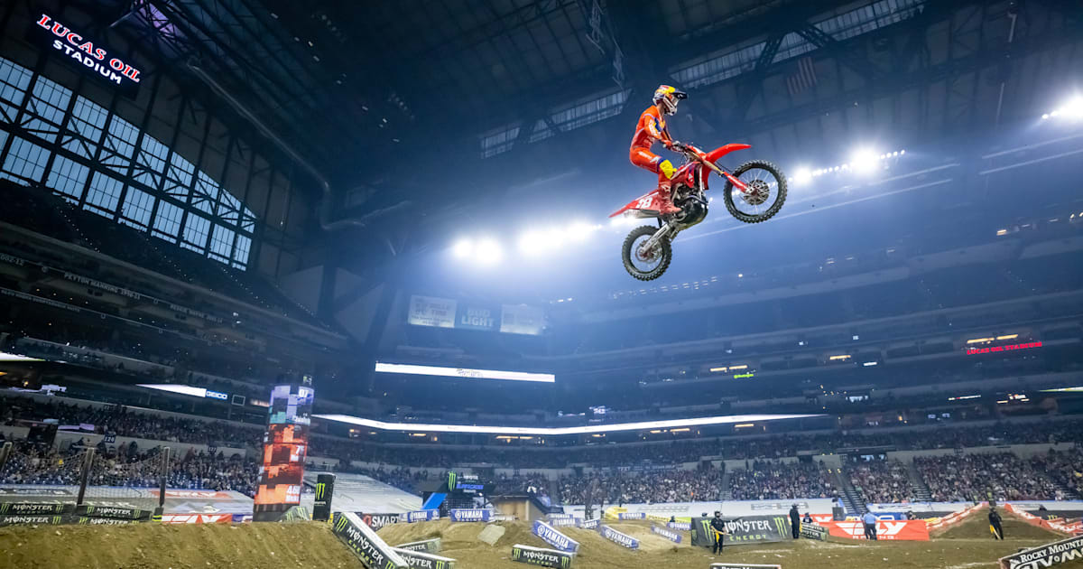 Jett Lawrence's Skill at AMA Supercross in Indianapolis