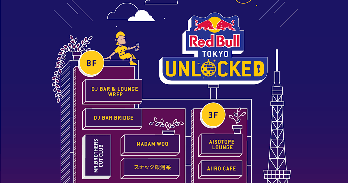 ラインナップ｜Red Bull Tokyo Unlocked