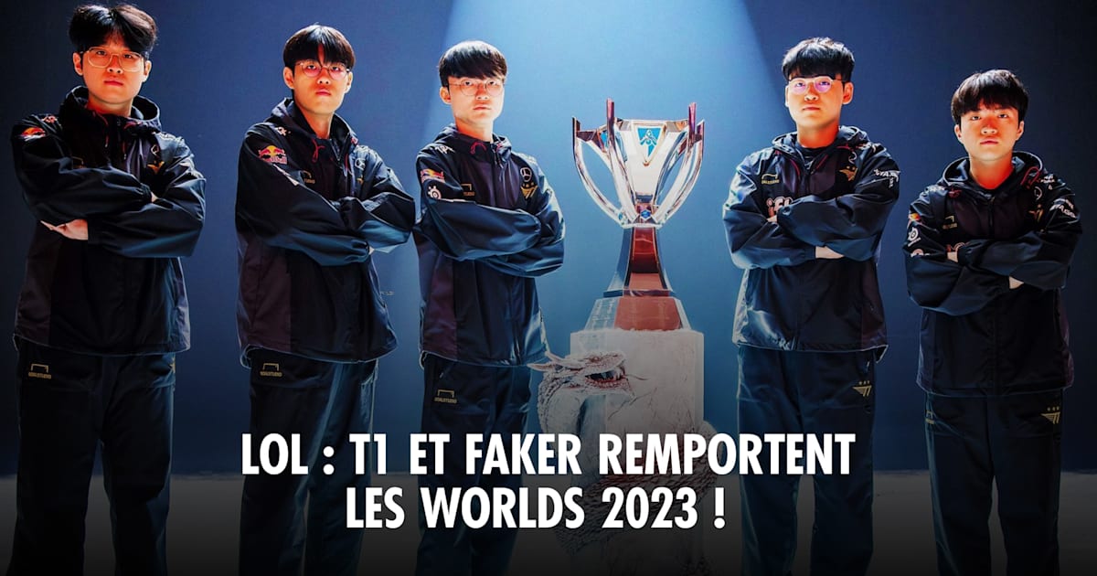 Worlds 2023 de League of Legends T1 champions ! Résumé