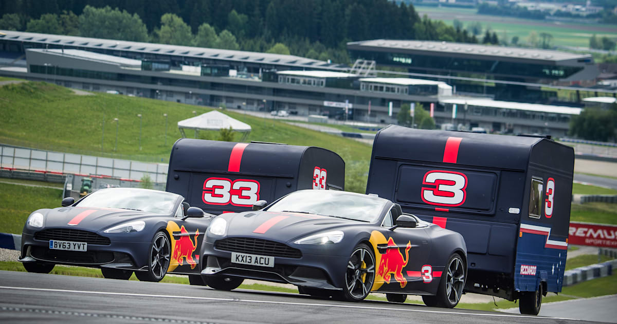 Red Bull Racing: racing camper vans in Spielberg