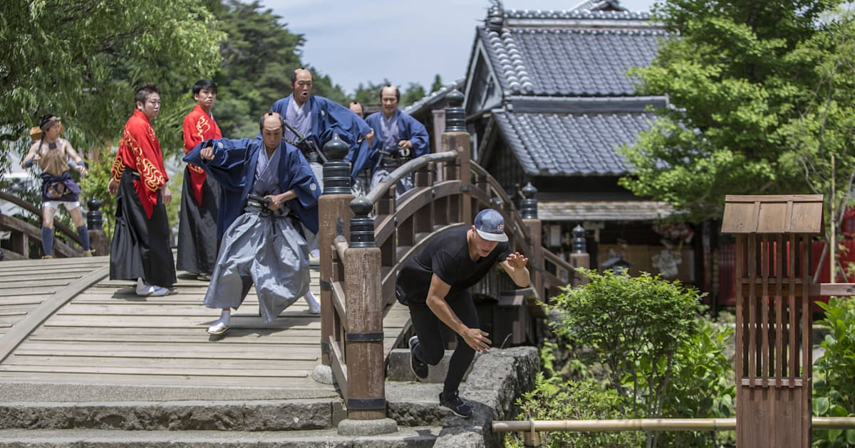 フリーランニング イン 江戸 ジェイソン ポールが忍者とパルクールで江戸時代の日本を駆け回る