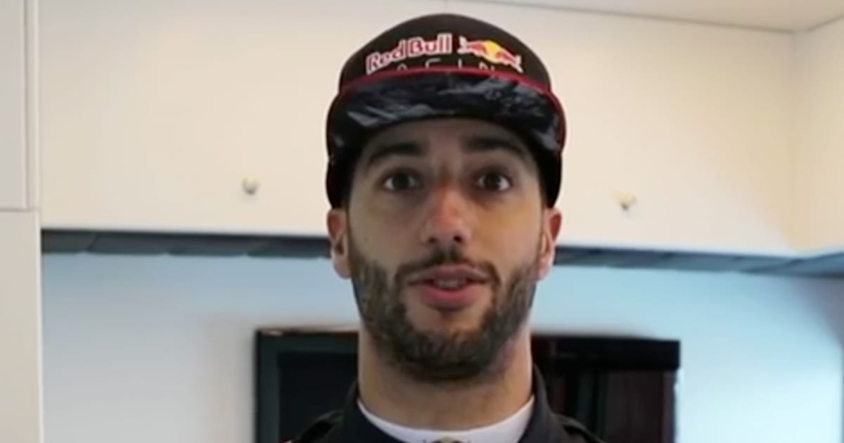 Red Bull Racing: Daniel Ricciardo's driver room