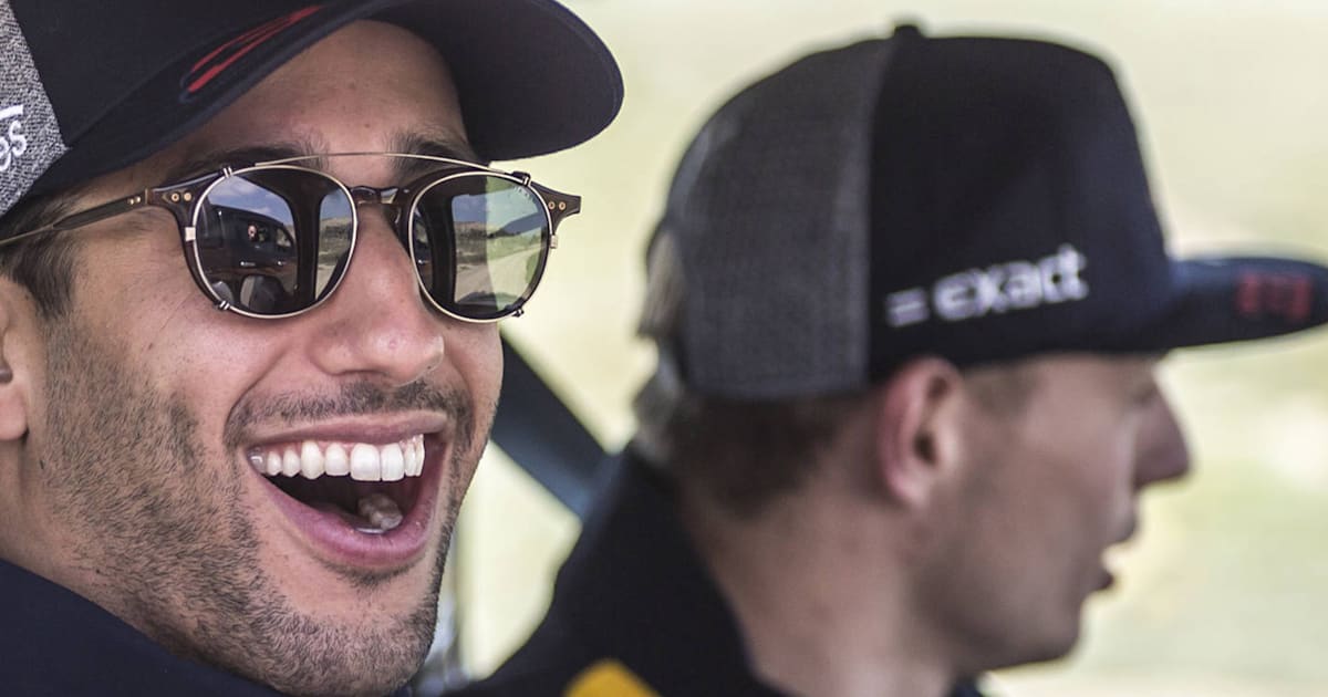 Red Bull Racing F1 Ricciardo & Verstappen Azerbaijan