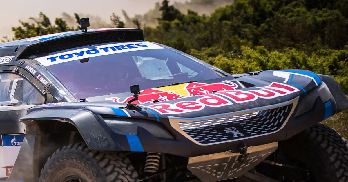 Bryce Menzies’s Peugeot 3008 DKR rally car
