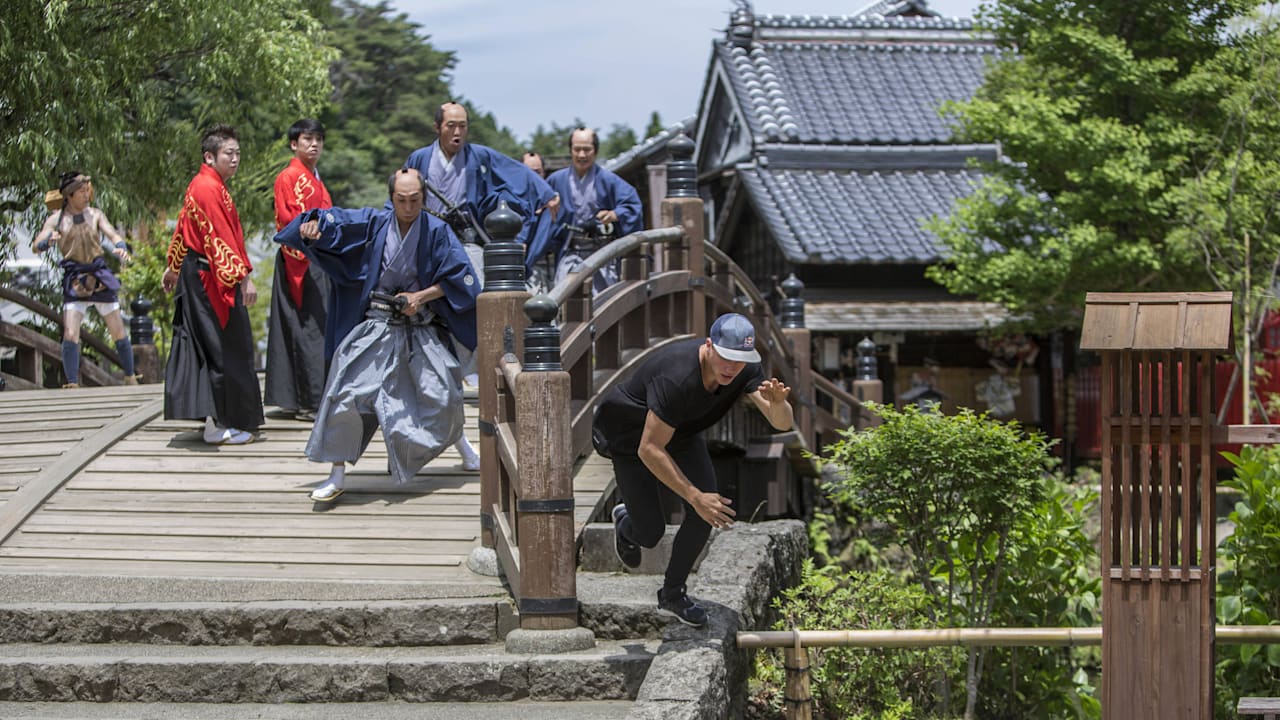 フリーランニング イン 江戸 ジェイソン ポールが忍者とパルクールで江戸時代の日本を駆け回る