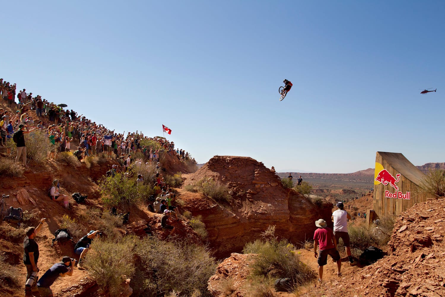 Best shots from Red Bull Rampage 2012