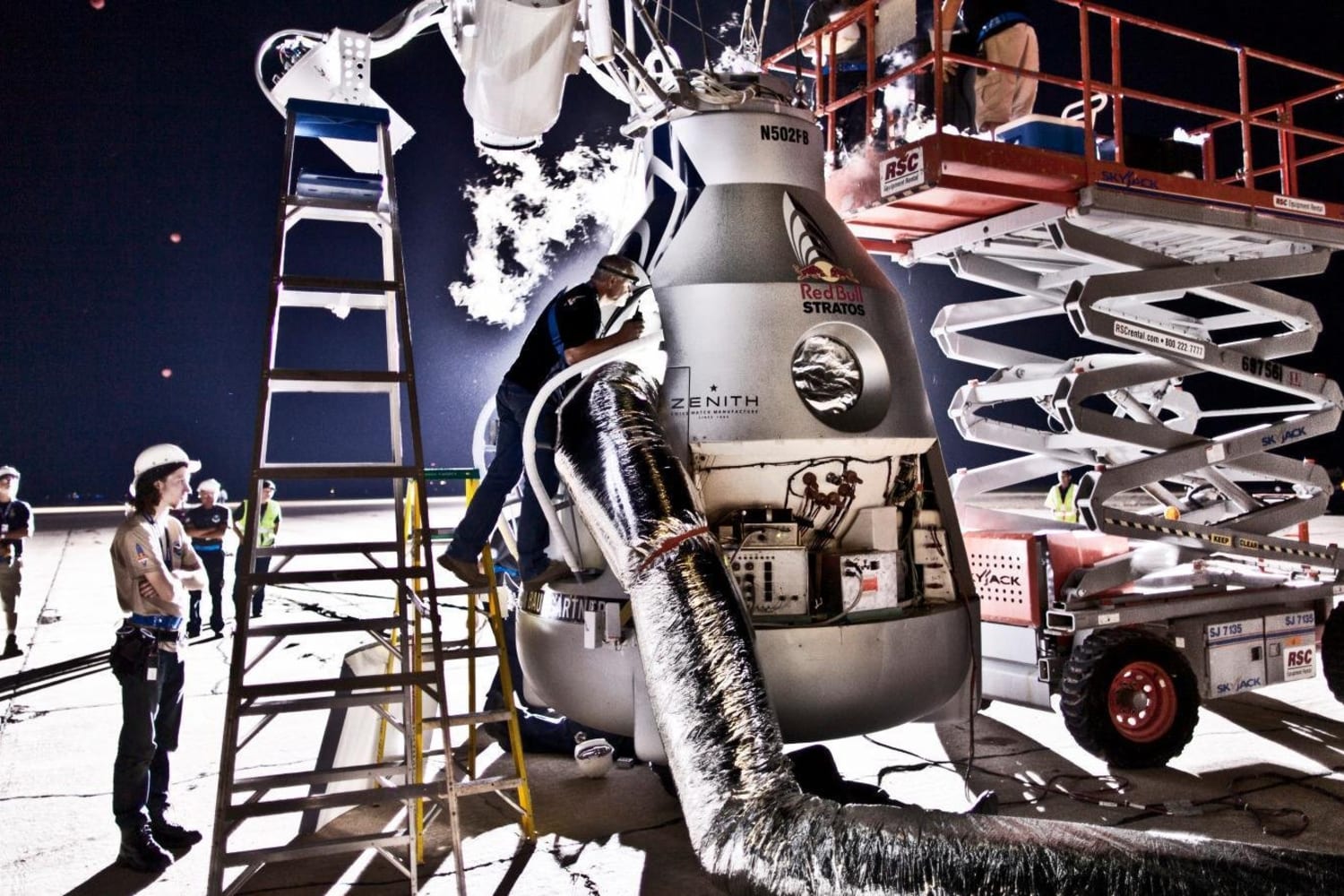 Red Bull Stratos Capsule Set To Take Off