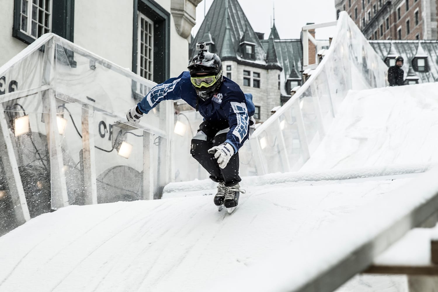 Vídeo Pista del Red Bull Crashed Ice en Quebec