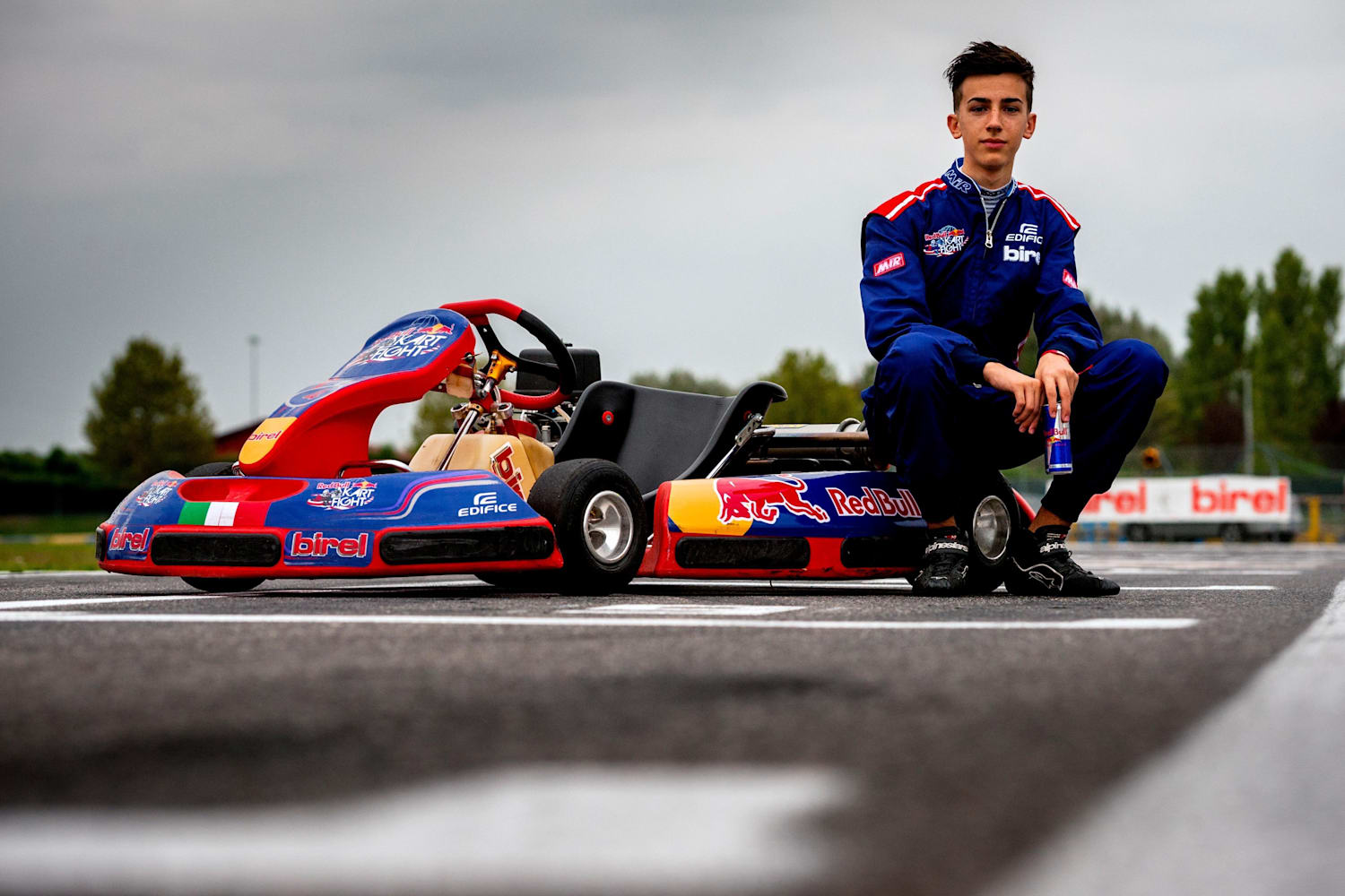 Red Bull Kart Fight Italy's Andrea Tognalli