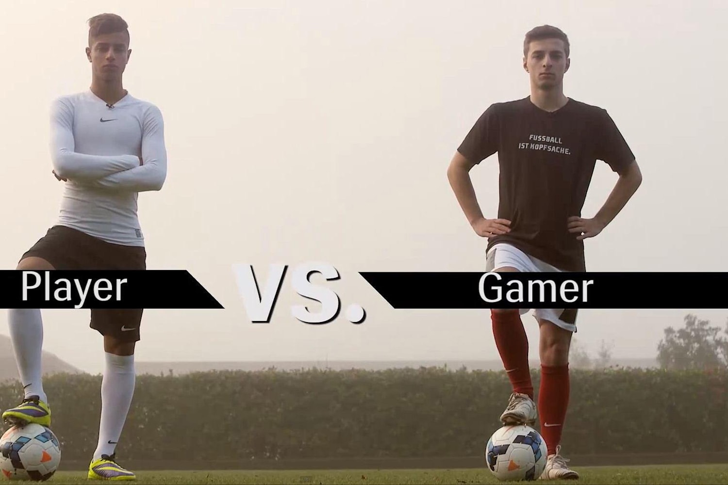 ゲーマー Vs サッカー選手