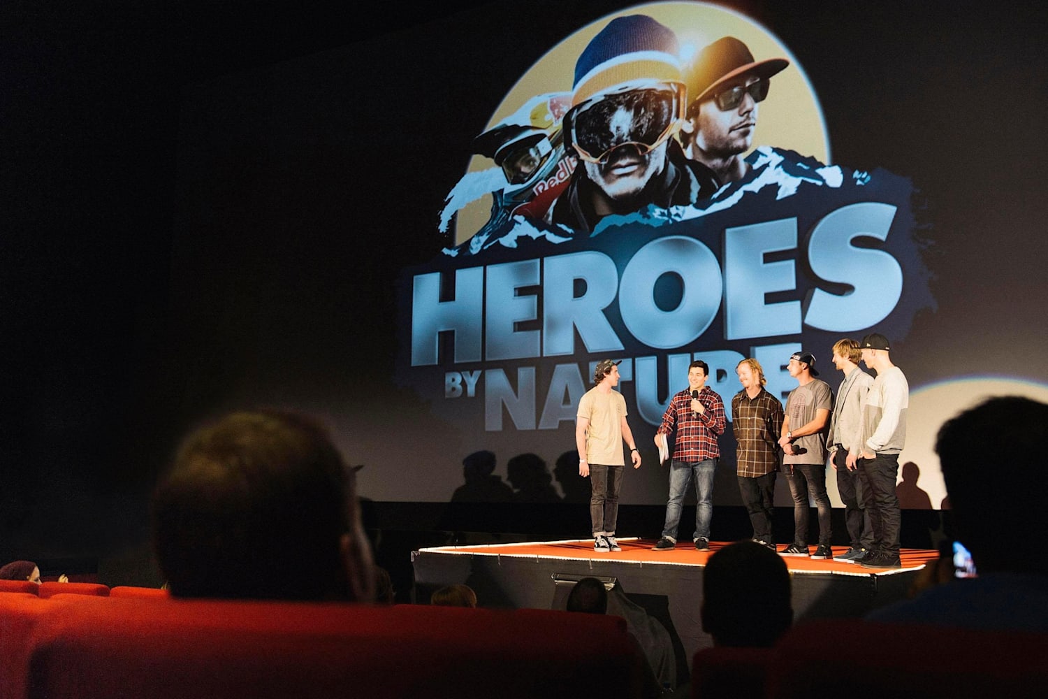 Snowboarden in Zürich Bilder der MovieNight