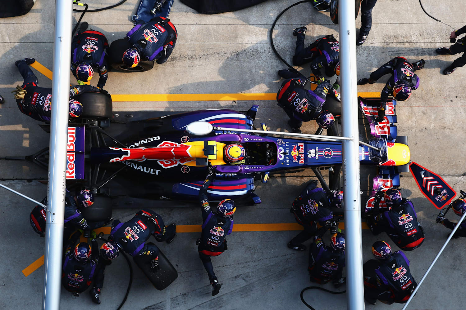 fastest f1 pit stop
