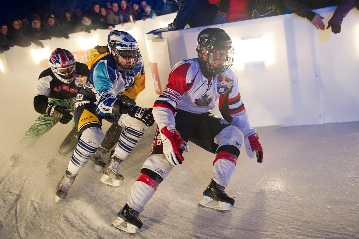 Red Bull Crashed Ice Story of the first race in 2001