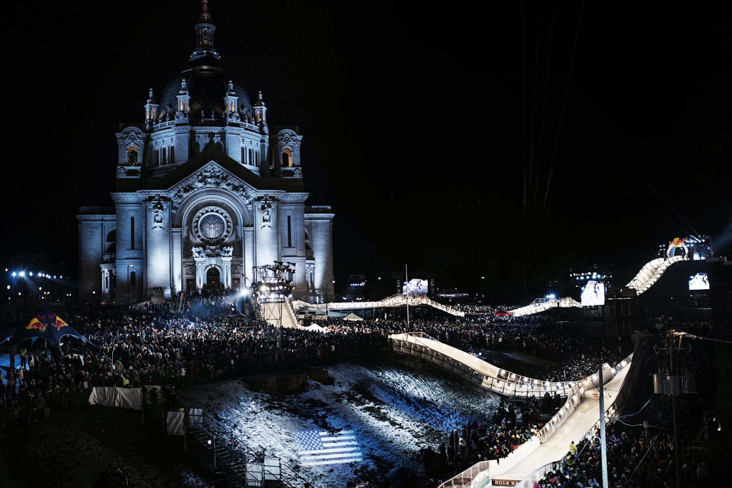 Red Bull Crashed Ice St. Paul Course Overview