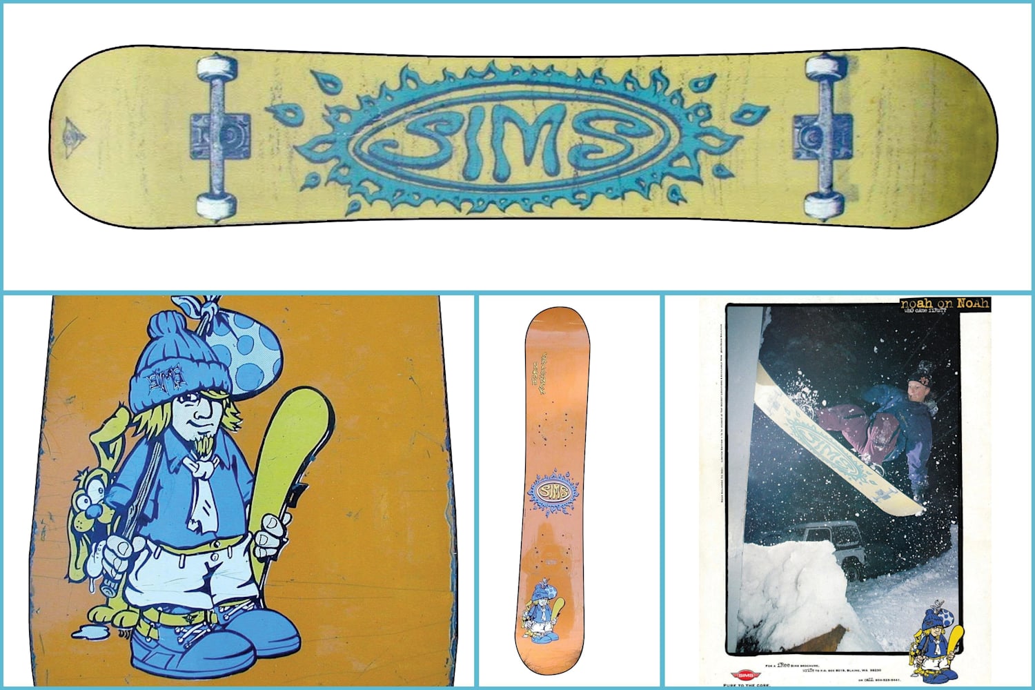 SIMS SNOWBOARDS 00s Y2K スノーボードセットアップ シムズ