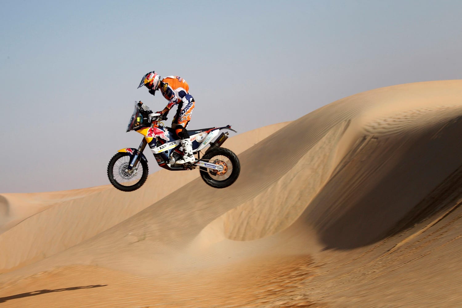 motorcycle desert racing