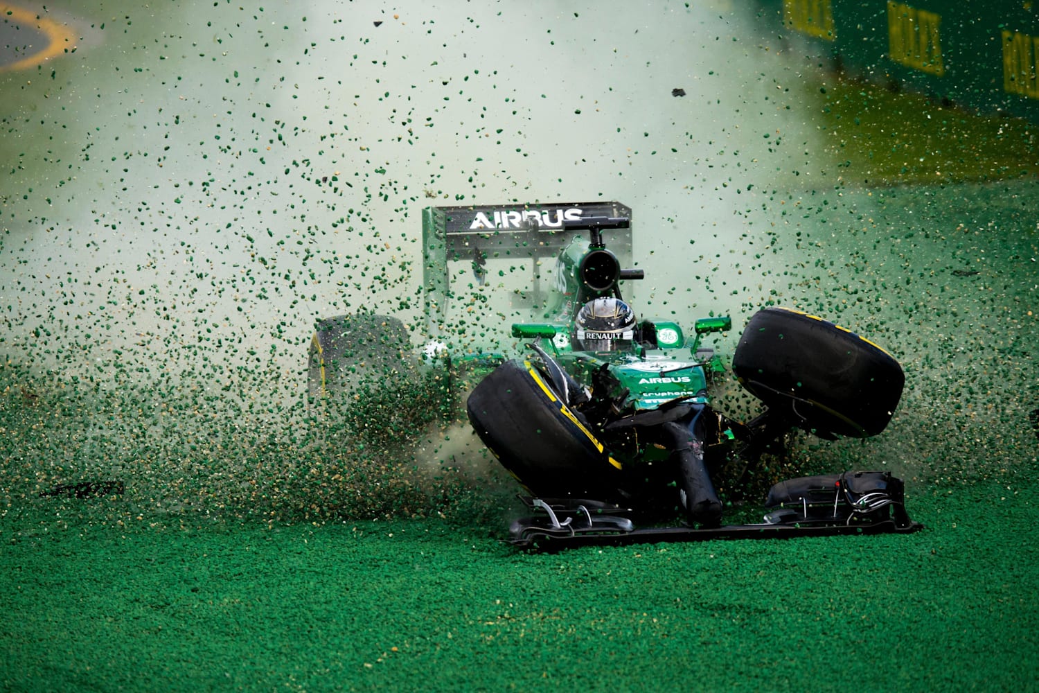 Formula One crashes gallery