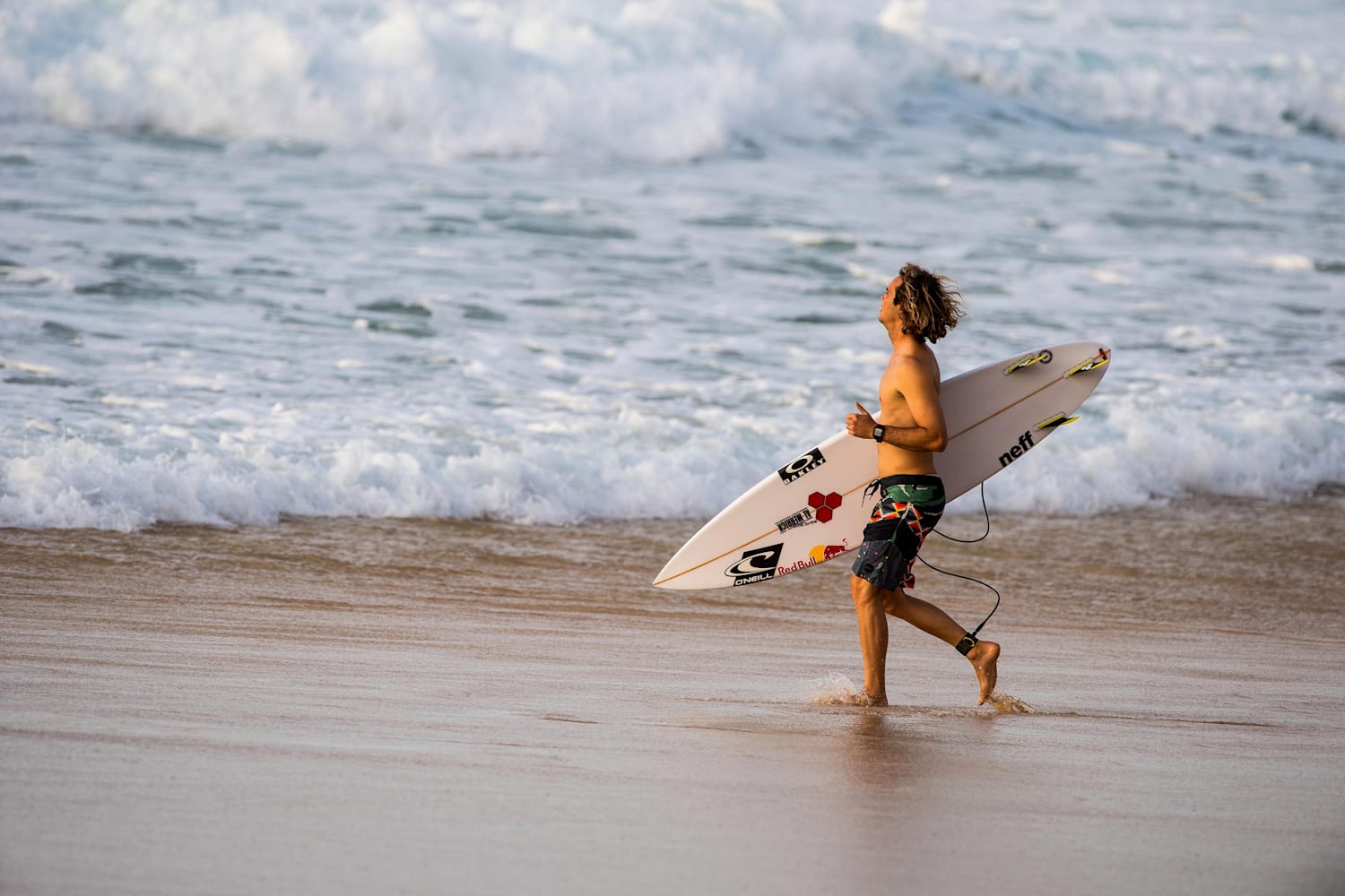 Jordy Smith surfboards for Hawaiian winter 2014