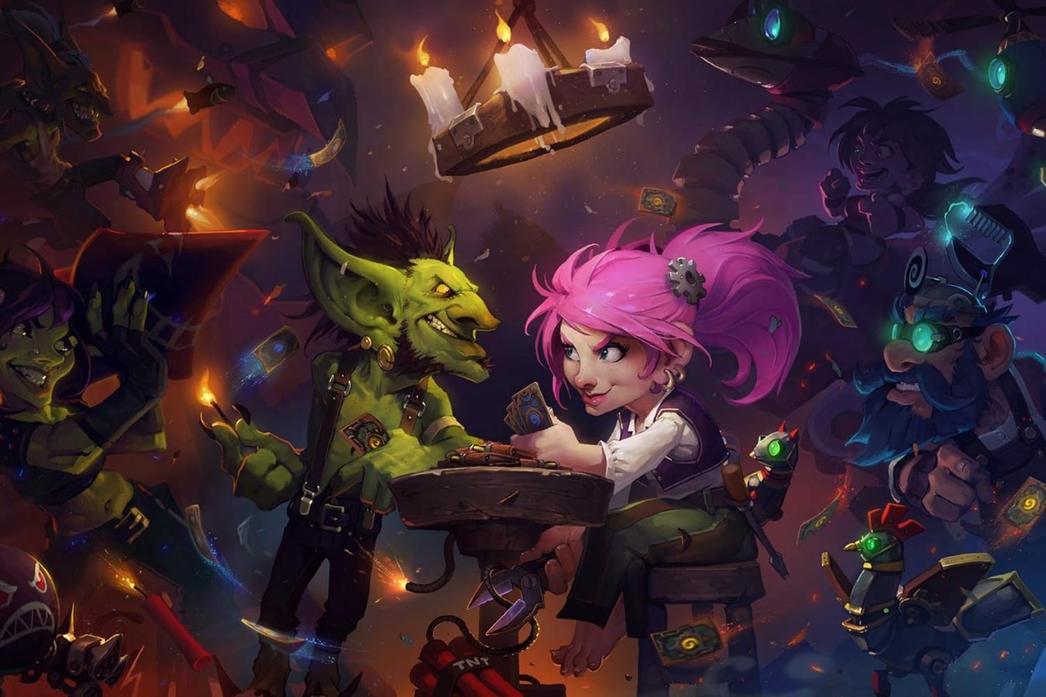 Hearthstone Goblins Vs Gnomes Danger Cards