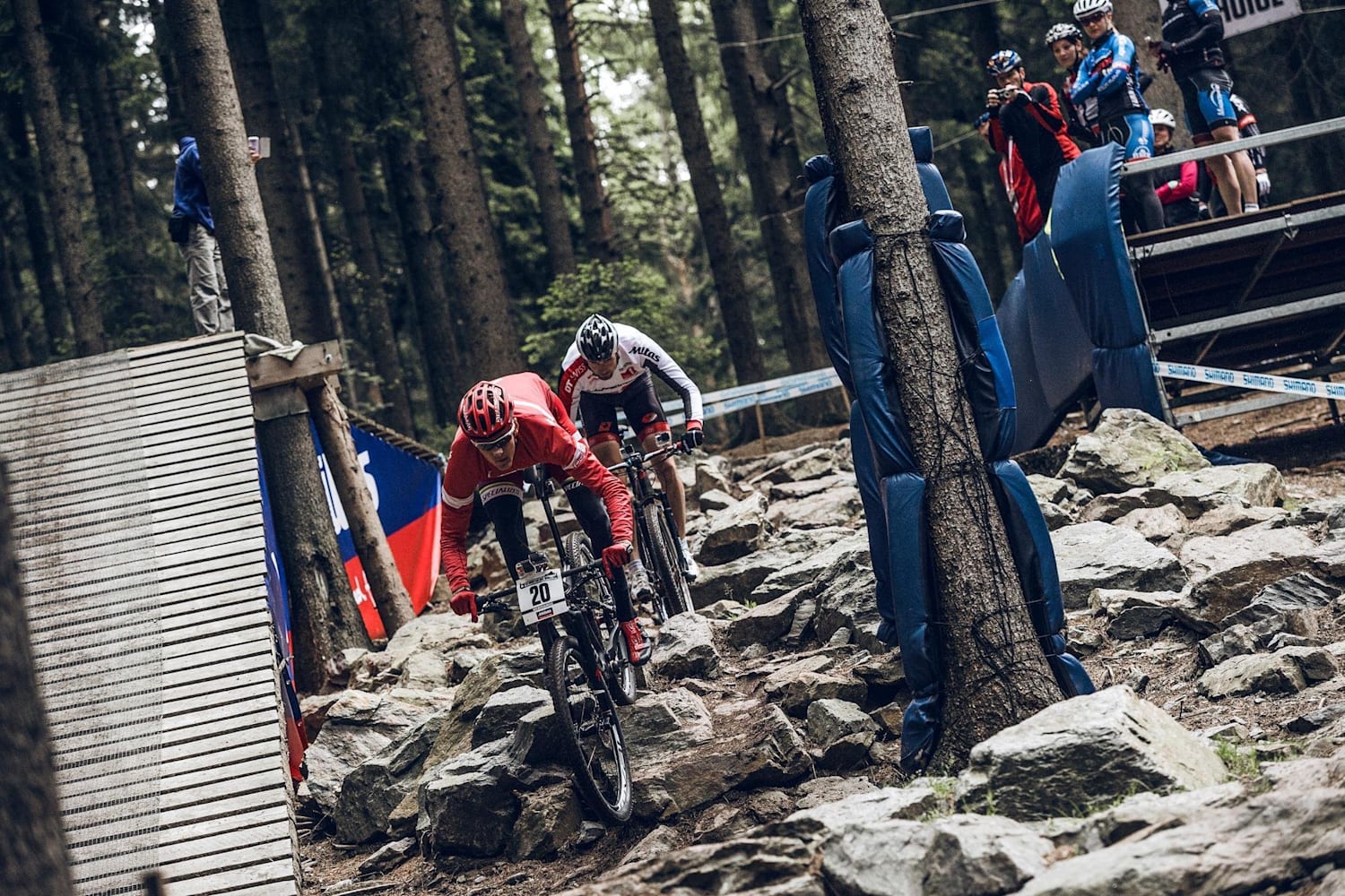 La piste de VTT cross country de Nové Město en photos