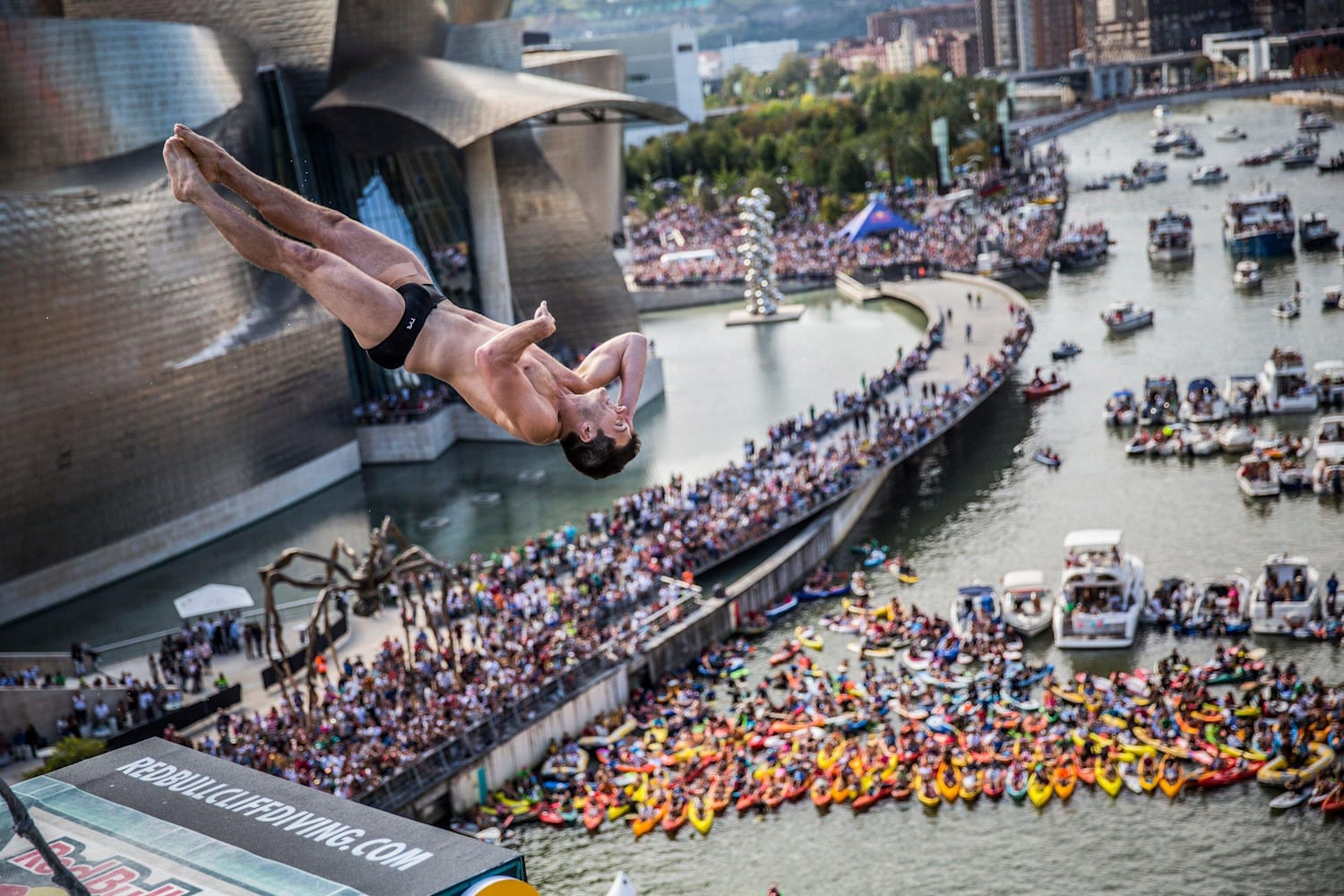 Red Bull Cliff Diving Bilbao 2015 highlights