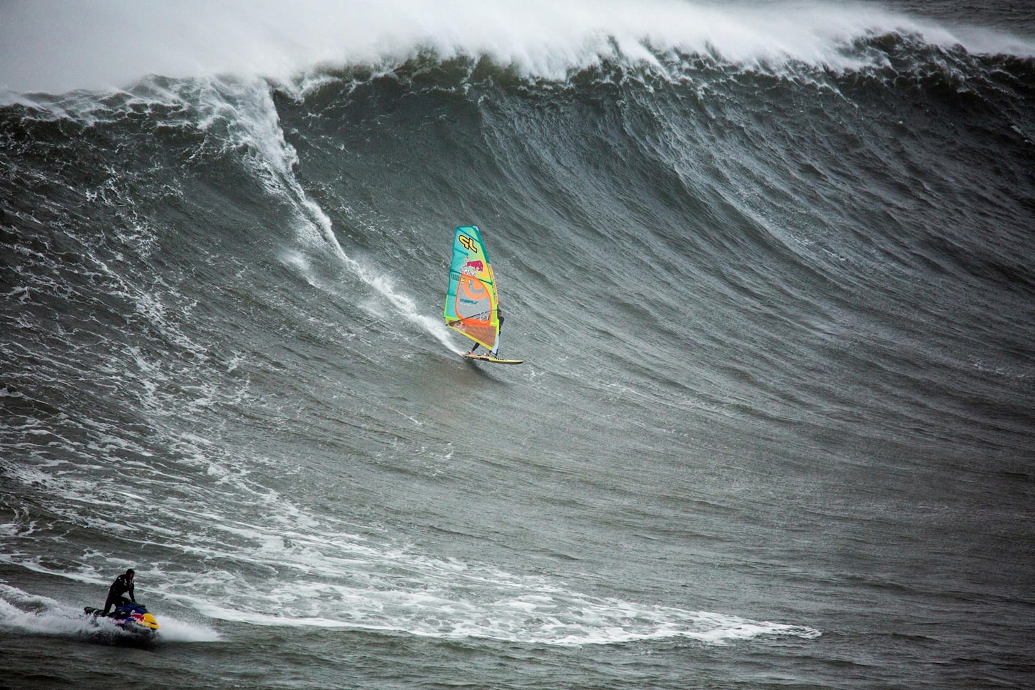 Jason Polakow Windsurfing Nazaré Video