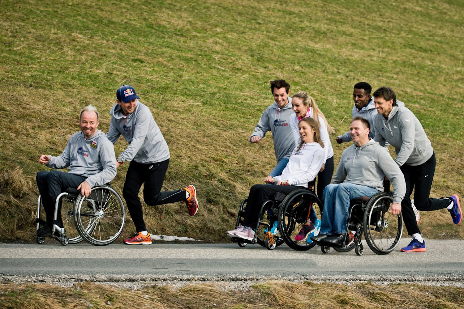 Wings for Life World Run ambassadors outtake video