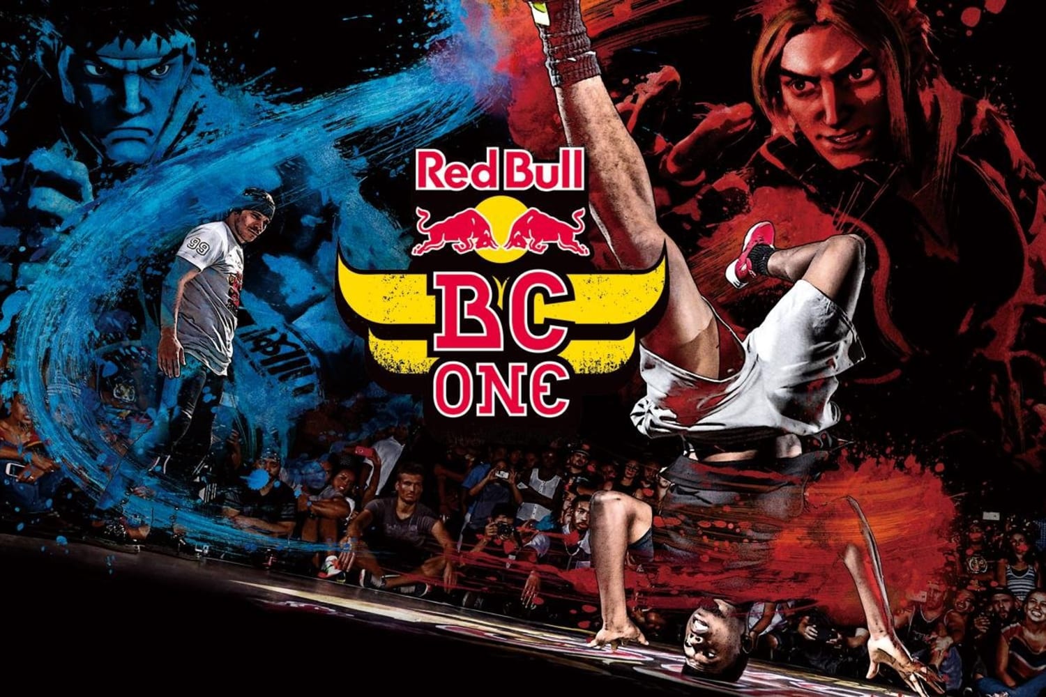Red Bull BC One & Street Fighter collaboration *video*