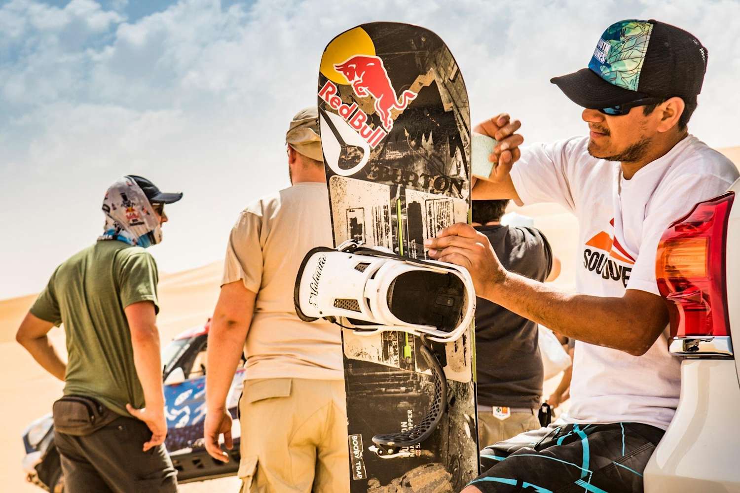 Behind the scenes of Dune Freestyle sandboarding film