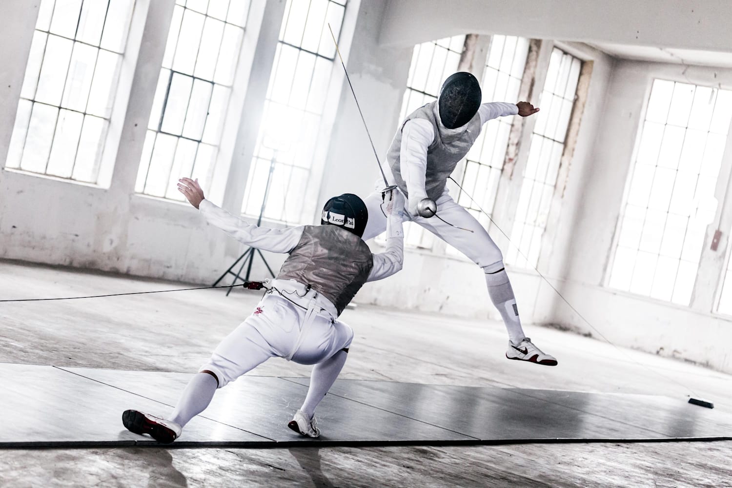 Watch Fencer Alex Choupenitch In Slow Mo Action Video