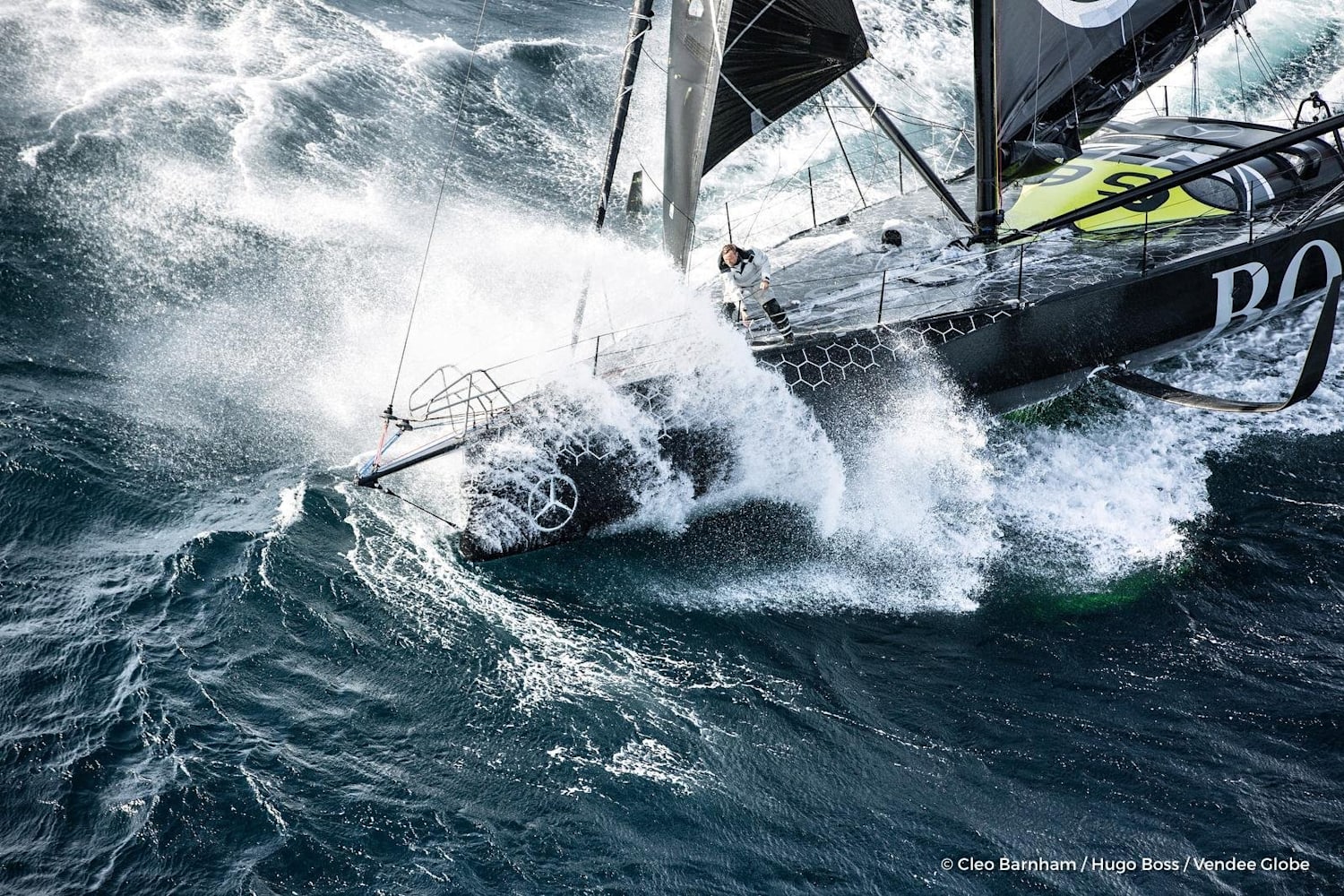 solo around the world sailboat race