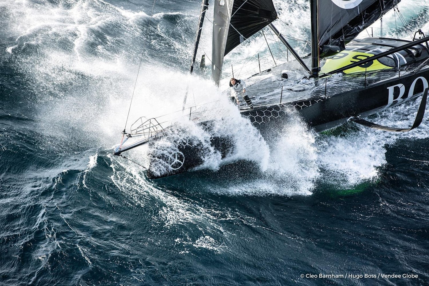 Sailing solo around the world Vendee Globe Race