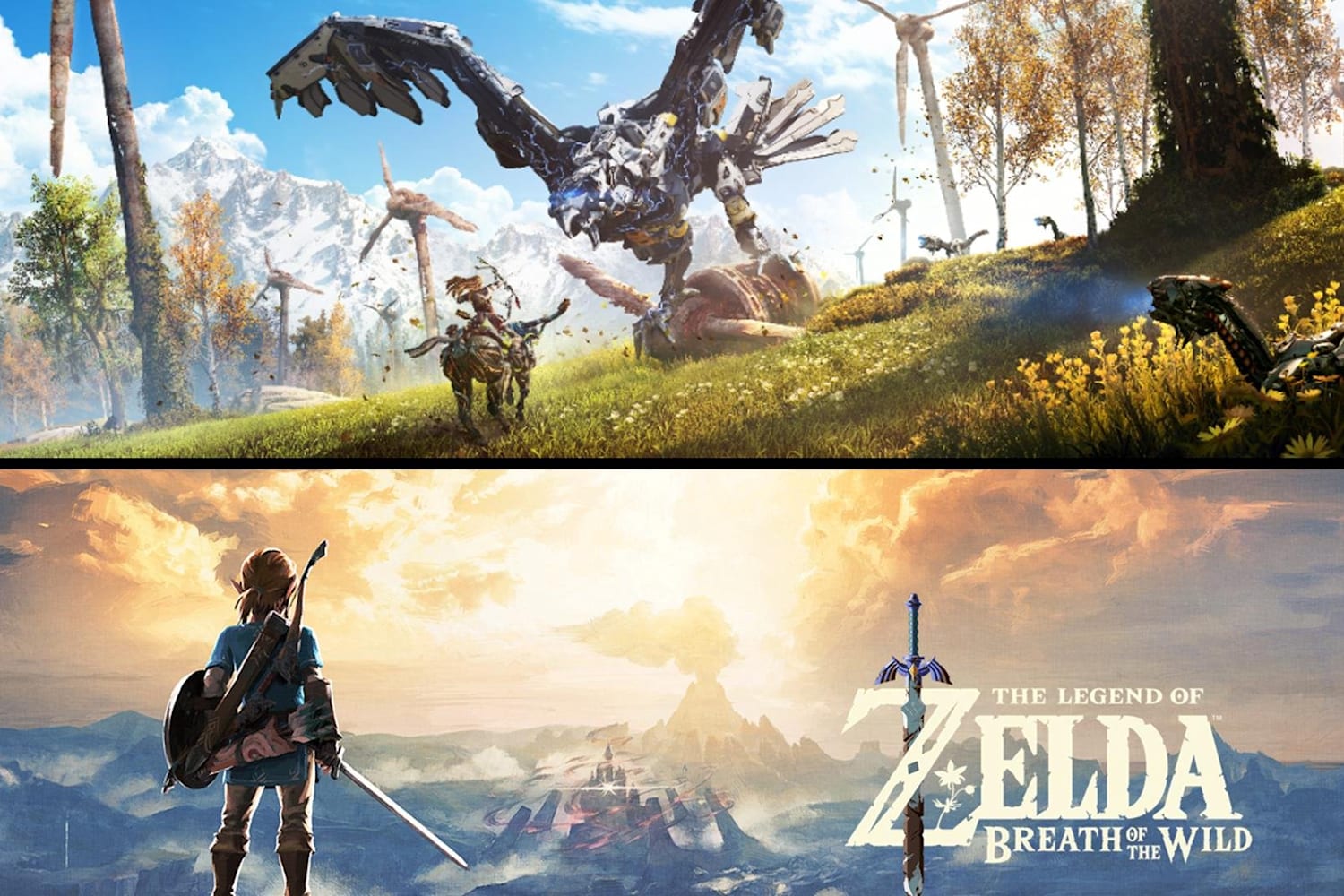 Horizon Zero Dawn V Zelda Breath Of The Wild Red Bull Horizon Zero Dawn V Zelda Breath Of The Wild Red Bull