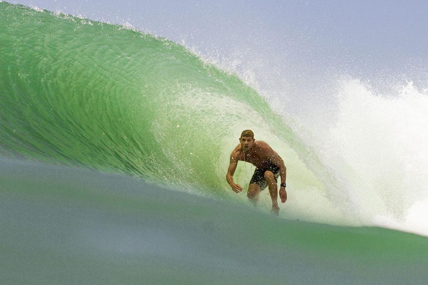 mick fanning surfing the snake